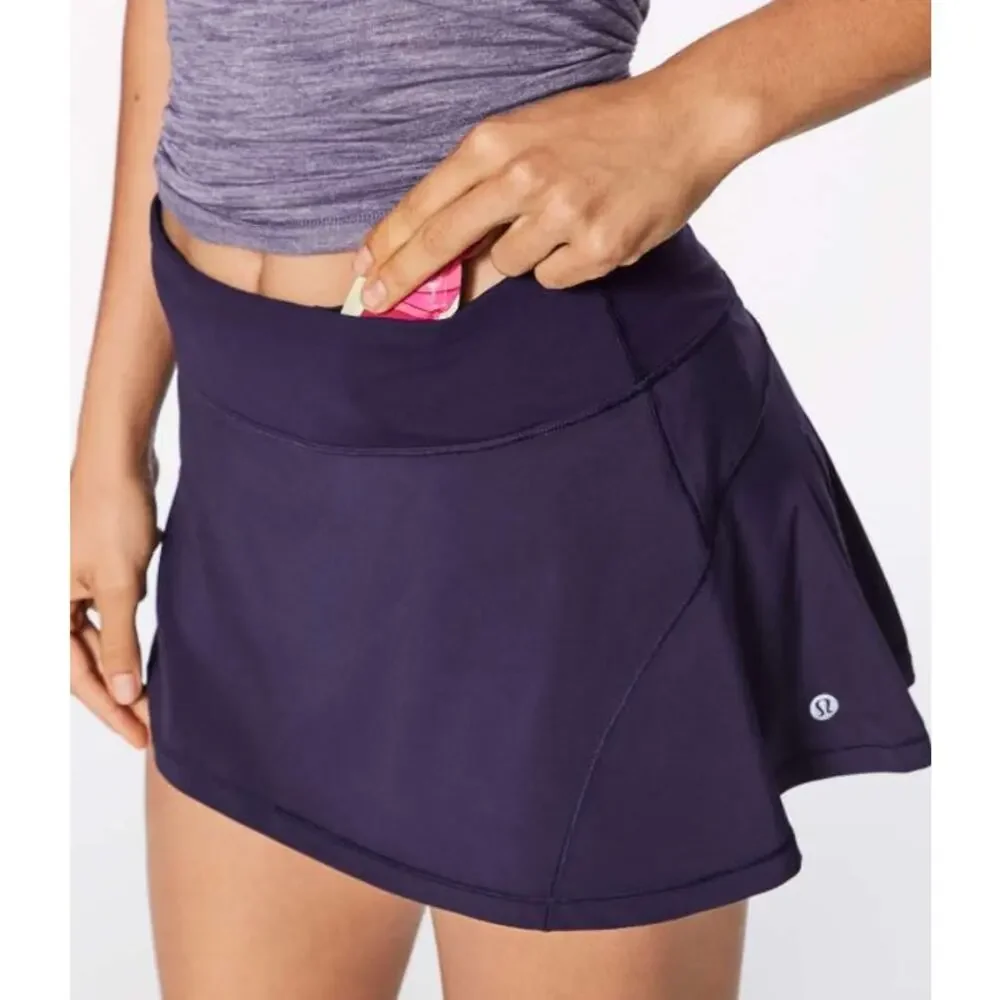 Lululemon Circuit Breaker Skirt 2 Skort Tennis 13